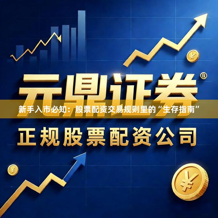 新手入市必知：股票配资交易规则里的“生存指南”