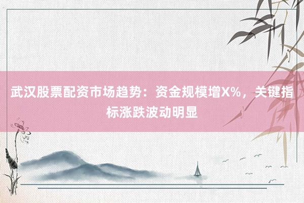 武汉股票配资市场趋势：资金规模增X%，关键指标涨跌波动明显